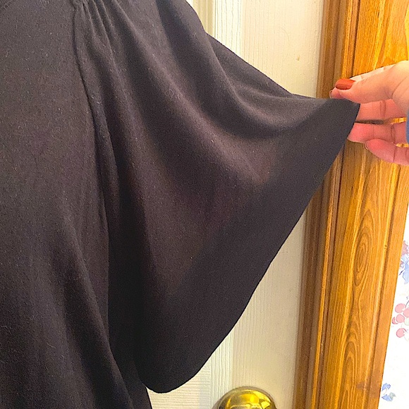 Maurice’s flowy dressy XL black shirt. Goes with just about anything! - Picture 4 of 7